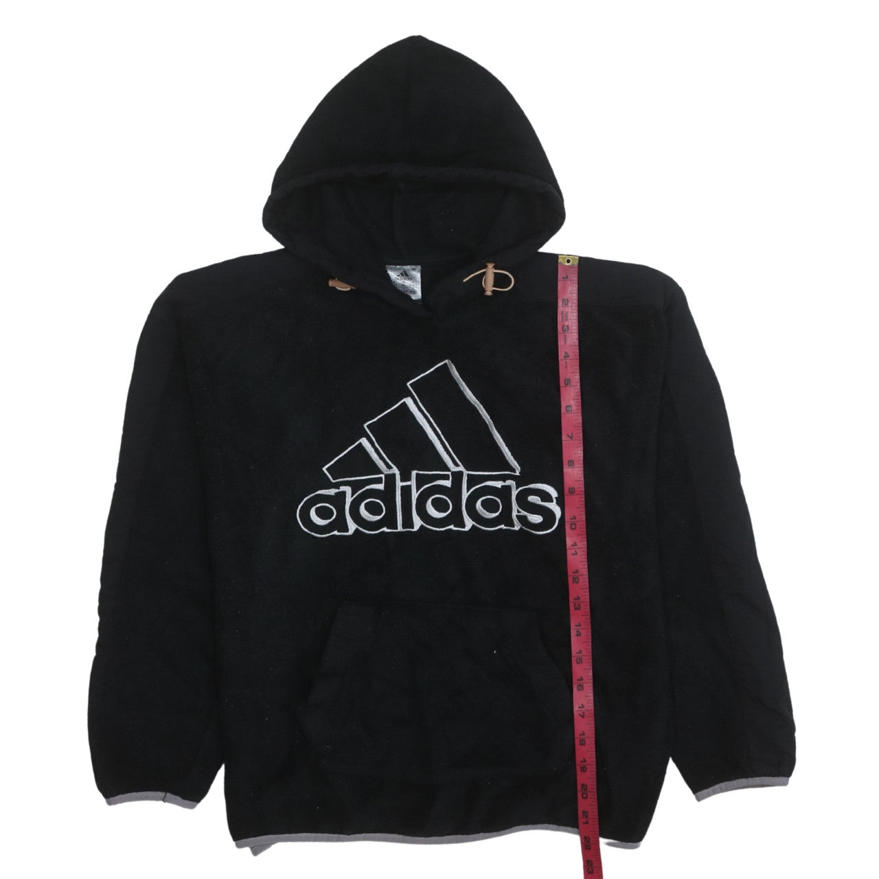 Womens UK Size XS adidas Black Pullover Hoodie