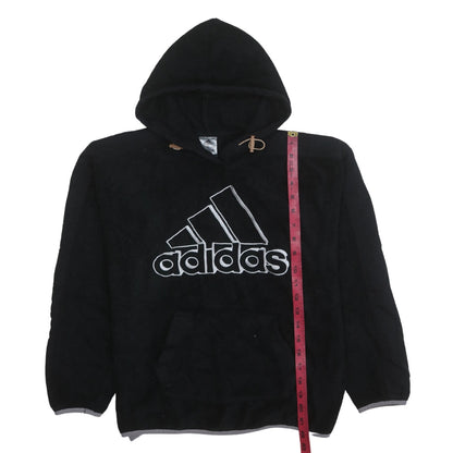 Womens UK Size XS adidas Black Pullover Hoodie