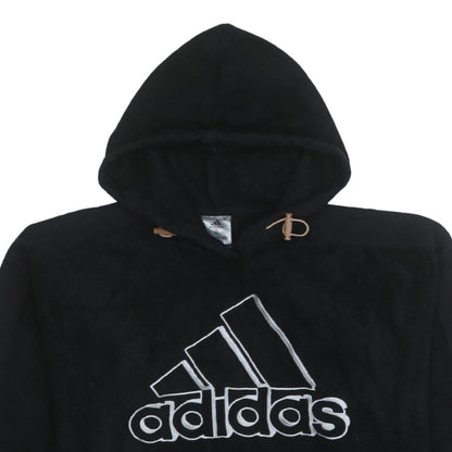 Womens UK Size XS adidas Black Pullover Hoodie