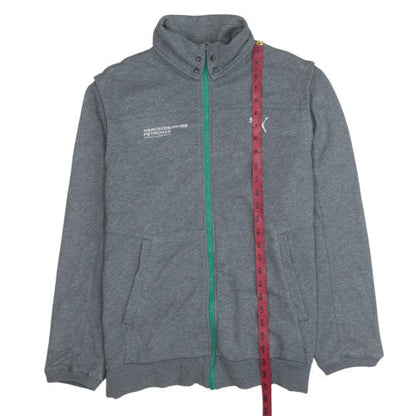 Puma Mercedes AMG Petronas Grey Men's L Track Jacket Full Zip