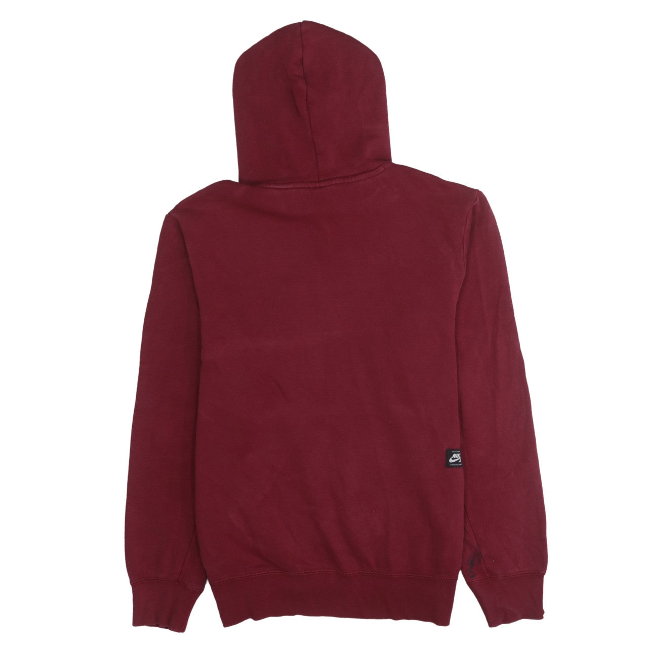 Mens UK Size M Nike Red Pullover Hoodie