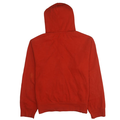 Mens UK Size XL Polo by Ralph Lauren Red Full Zip Hoodie