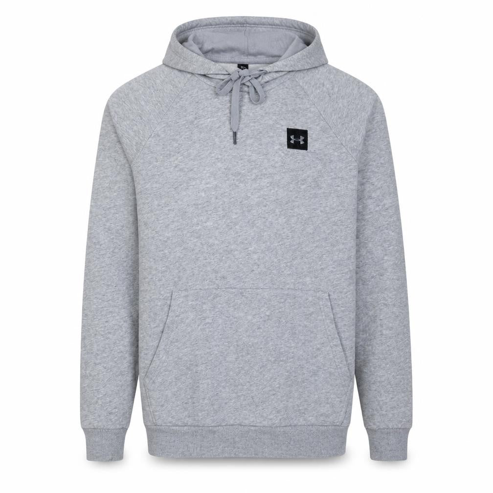 Mens UK Size S Under armour Grey Pullover Hoodie