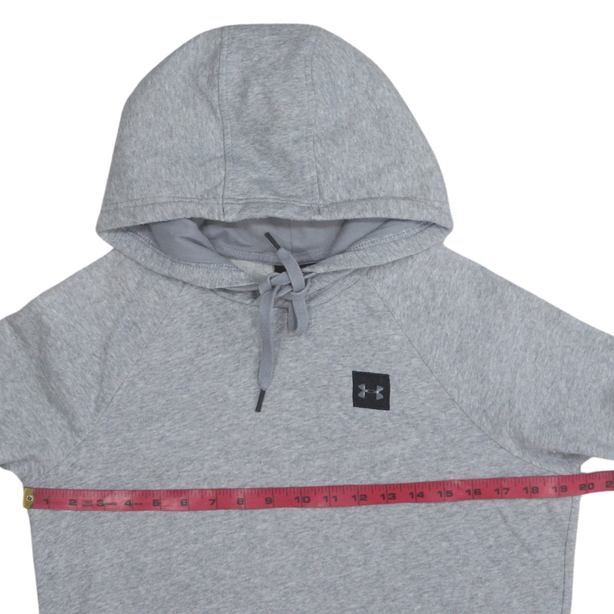 Mens UK Size S Under armour Grey Pullover Hoodie