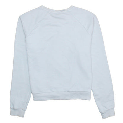 Womens UK Size M PUMA White Pullover Sweatshirt