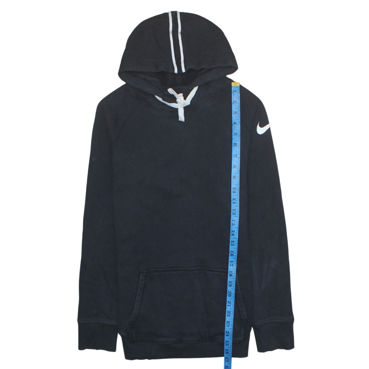 Womens UK Size S Nike Black Pullover Hoodie