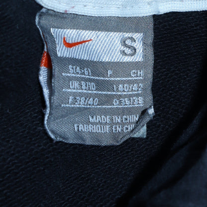 Womens UK Size S Nike Black Pullover Hoodie