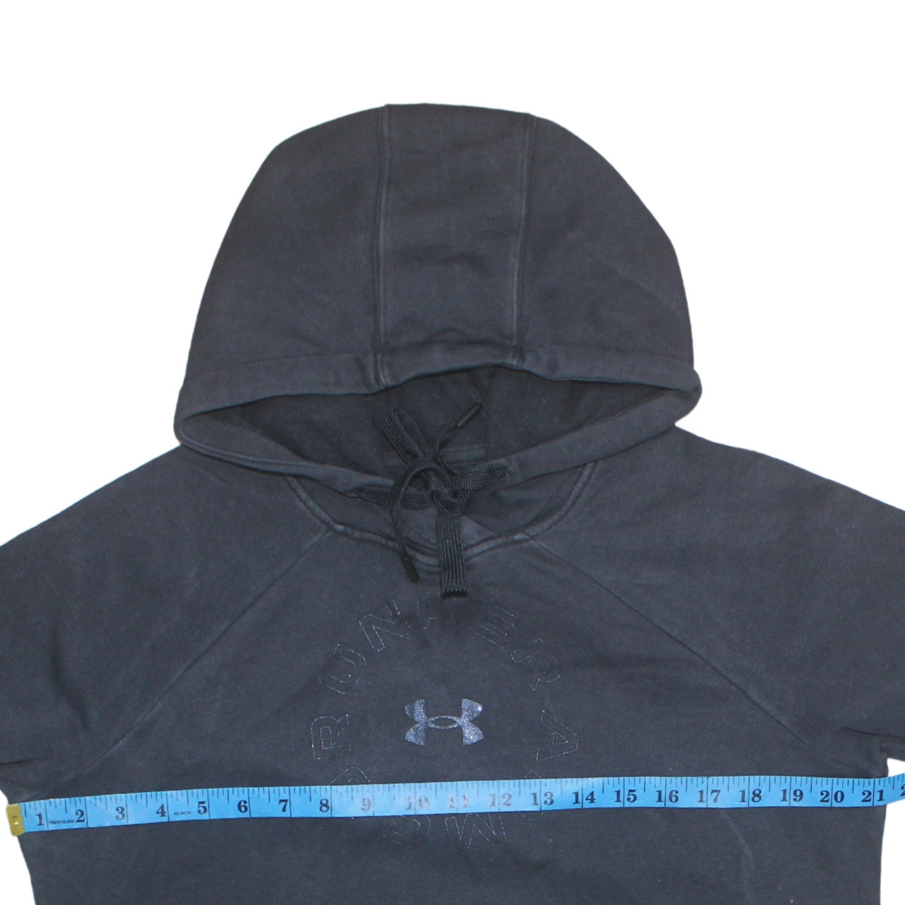 Womens UK Size S Under armour Black Pullover Hoodie