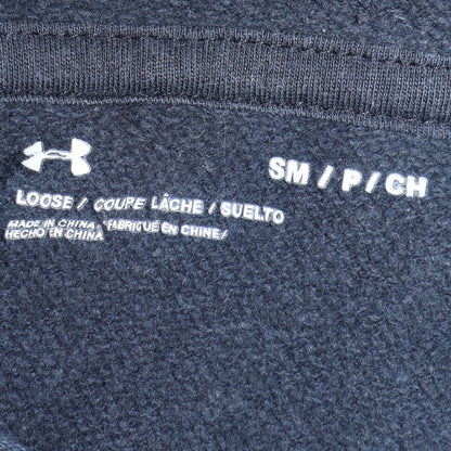 Womens UK Size S Under armour Black Pullover Hoodie