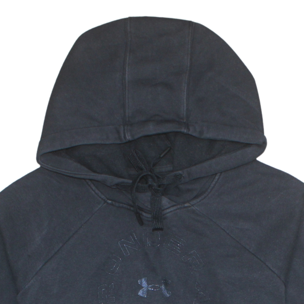 Womens UK Size S Under armour Black Pullover Hoodie