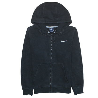 Mens UK Size S Nike Black Full Zip Hoodie