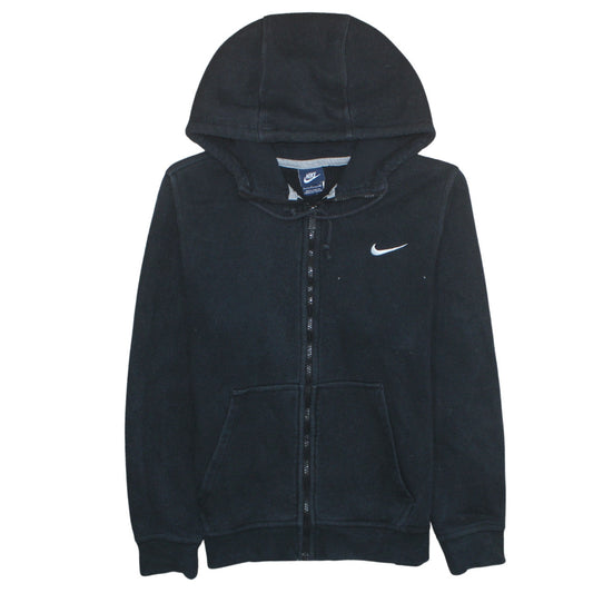 Mens UK Size S Nike Black Full Zip Hoodie