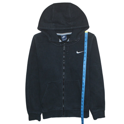 Mens UK Size S Nike Black Full Zip Hoodie