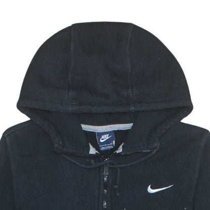 Mens UK Size S Nike Black Full Zip Hoodie