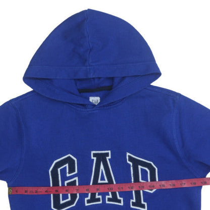 GAP Kids Boys Blue Pullover Hoodie XXL 14 Years Cotton Blend Classic