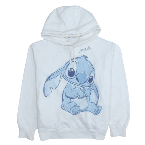 Womens UK Size 10/12 Disney White Pullover Hoodie