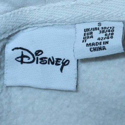 Womens UK Size 10/12 Disney White Pullover Hoodie