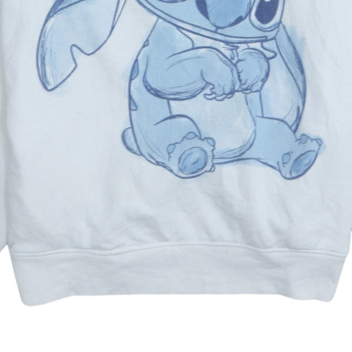 Womens UK Size 10/12 Disney White Pullover Hoodie
