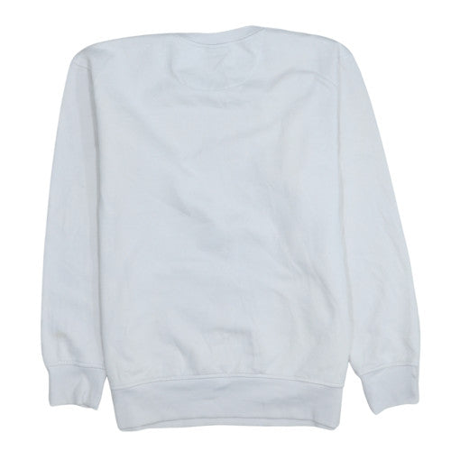 Mens UK Size M Columbia White Pullover Sweatshirt