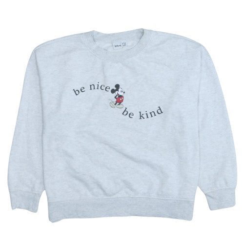 Womens UK Size L Disney Grey Pullover Sweatshirt