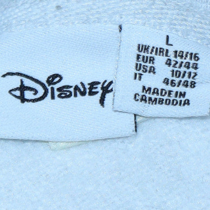 Womens UK Size L Disney Grey Pullover Sweatshirt