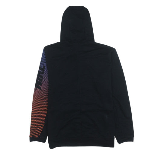 Mens UK Size M Nike Black 1/2 Zip Hoodie