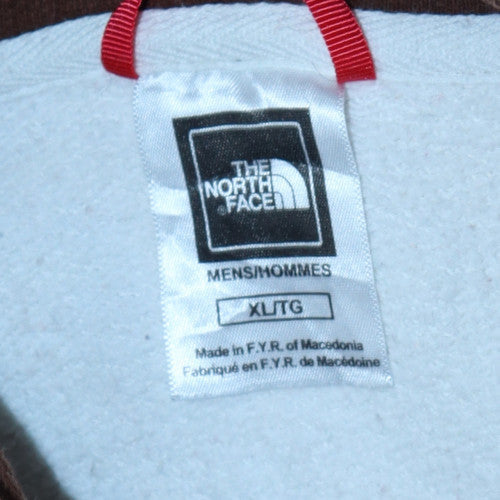 Mens UK Size XL The North Face White Pullover Hoodie