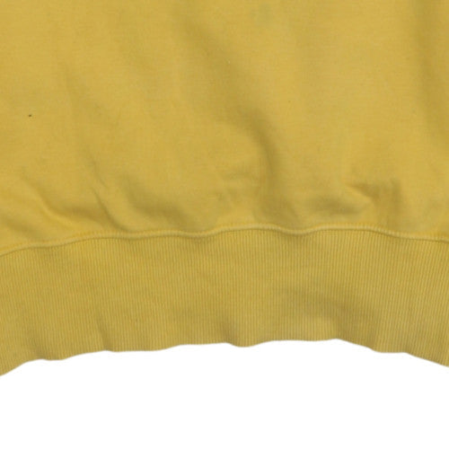 Mens UK Size S ellesse Yellow Pullover Sweatshirt