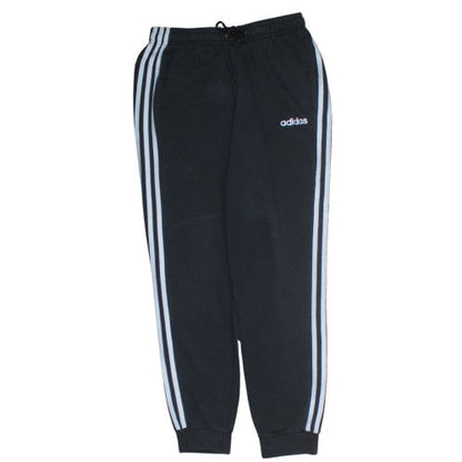 Adidas Women’s Black Jogger Trousers M Elastic Waist Fleece Sportswear