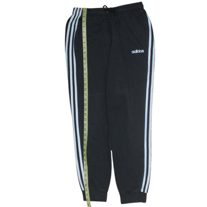 Adidas Women’s Black Jogger Trousers M Elastic Waist Fleece Sportswear
