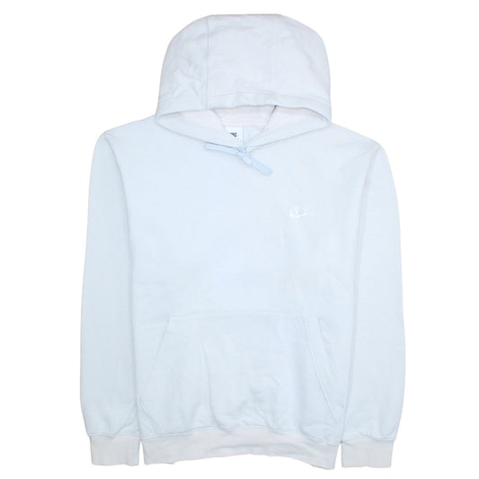 Mens UK Size L Nike White Pullover Hoodie