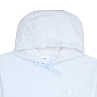 Mens UK Size L Nike White Pullover Hoodie