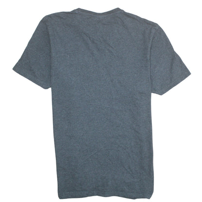 Ellesse Men's Grey Logo Short Sleeve Crew Neck Cotton T-Shirt Size L