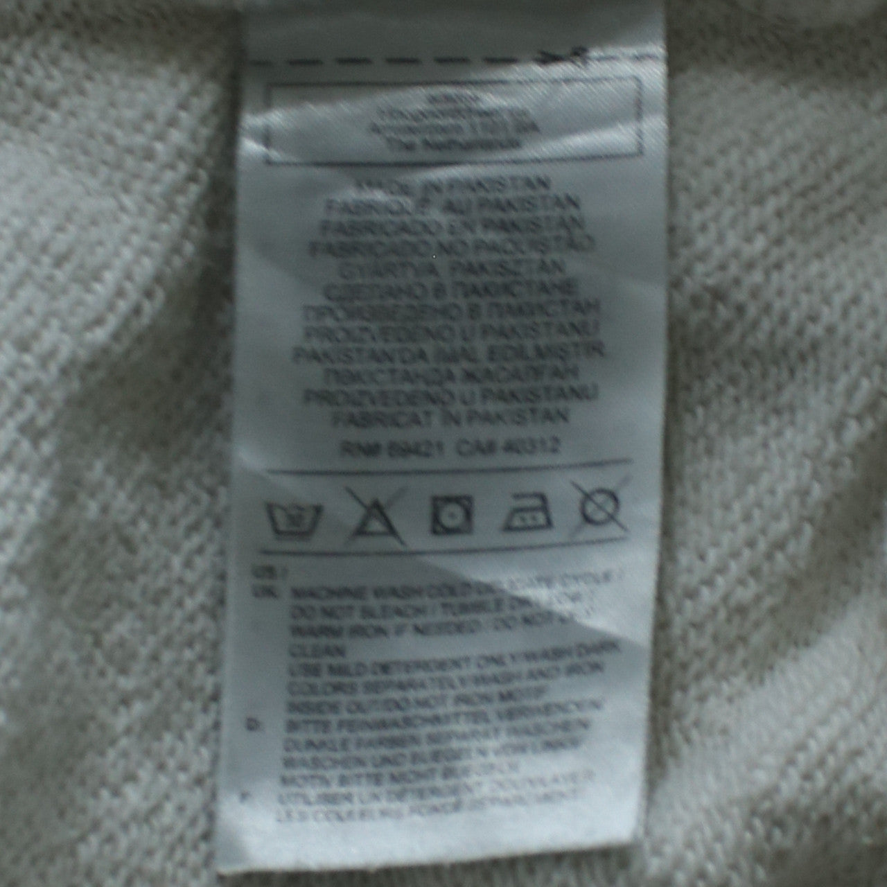 Womens UK Size M Reebok White Pullover Hoodie