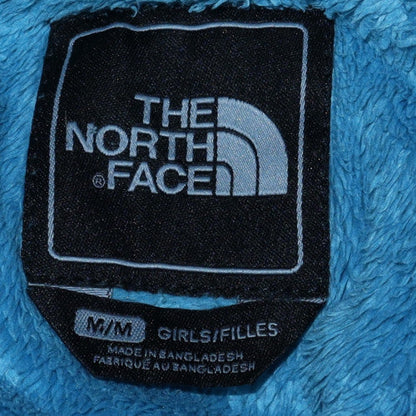 The North Face Boys Blue Hooded Waterproof Puffer Jacket M Winter Coat