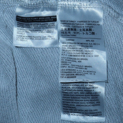 Mens UK Size M Levi's Grey Pullover Hoodie