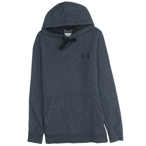 Mens UK Size S Under armour Grey Pullover Hoodie