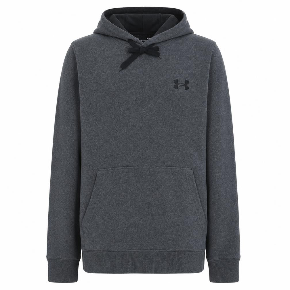 Mens UK Size S Under armour Grey Pullover Hoodie