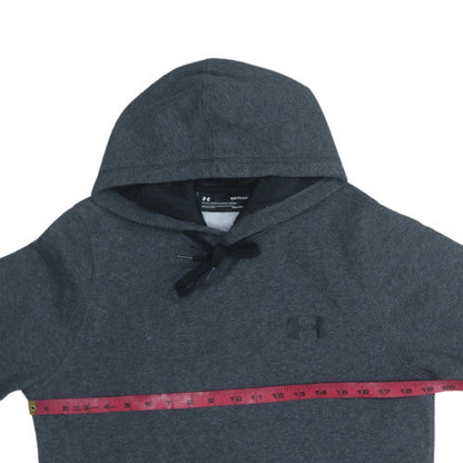 Mens UK Size S Under armour Grey Pullover Hoodie