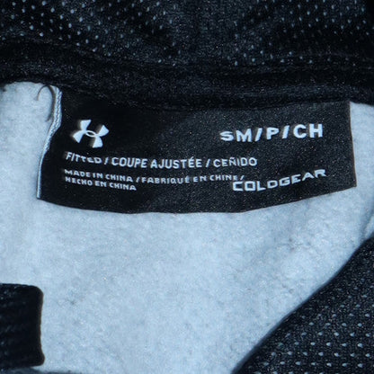 Mens UK Size S Under armour Grey Pullover Hoodie