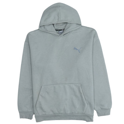 Mens UK Size L PUMA Grey Pullover Hoodie
