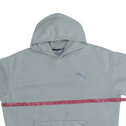 Mens UK Size L PUMA Grey Pullover Hoodie