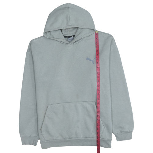 Mens UK Size L PUMA Grey Pullover Hoodie
