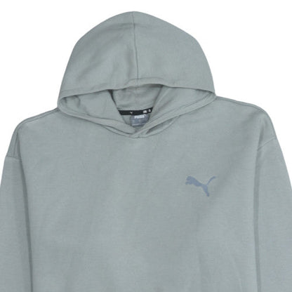 Mens UK Size L PUMA Grey Pullover Hoodie