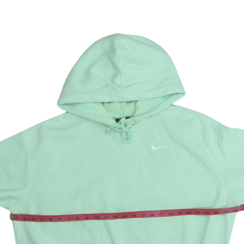 Mens UK Size M Nike Green Pullover Hoodie