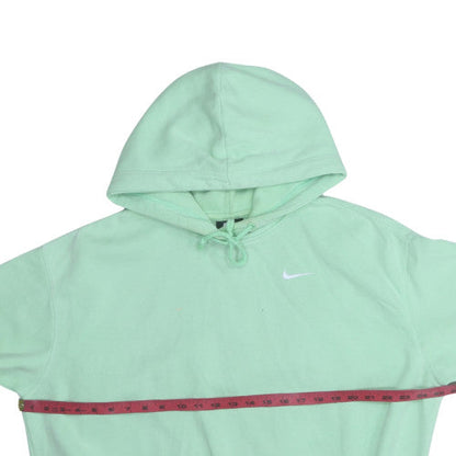 Mens UK Size M Nike Green Pullover Hoodie