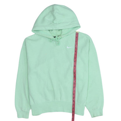 Mens UK Size M Nike Green Pullover Hoodie