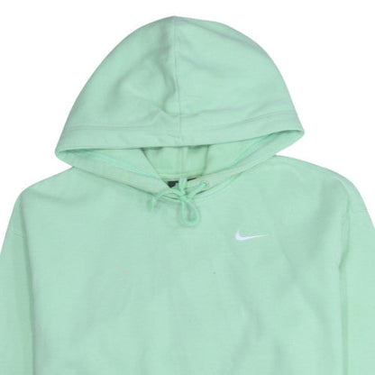 Mens UK Size M Nike Green Pullover Hoodie