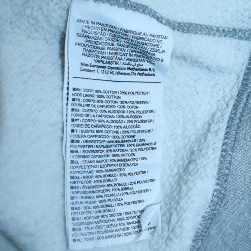 Womens UK Size M Nike Grey Full Zip Hoodie