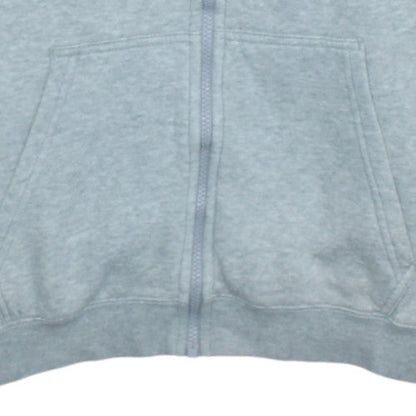 Womens UK Size M Nike Grey Full Zip Hoodie